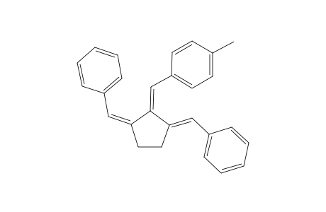 2-[(4-methylphenyl)methylene]-1,3-bis[(E)-phenylmethylene]cyclopentaene