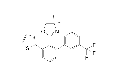 4,4-Dimethyl-2-(3-(thiophen-2-yl)-3'-(trifluoromethyl)-[1,1'-biphenyl]-2-yl)-4,5-dihydrooxazole