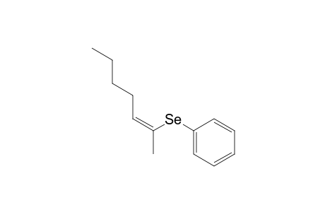 (Z)-2-(Phenylseleno)-2-heptene