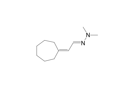 N'-(2-CYCLOHEPTYLIDENE-ETHYLIDENE)-N,N-DIMETHYL-HYDRAZINE
