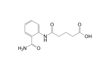 5-[2-(aminocarbonyl)anilino]-5-oxopentanoic acid