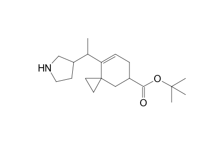 tert-Butyl 8-(1-pyrrolidin-4-ylethyl)spiro[2.5]oct-7-ene-5-carboxylate