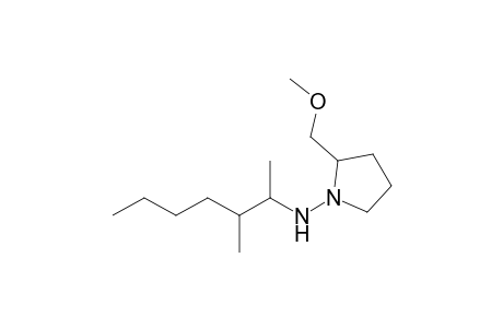 2-N-[2'-(Methoxymethyl)pyrrolidin-1'-yl]amino-3-methylheptane