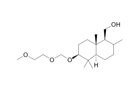 6-[(2'-Methoxyethoxy)methoxy]-2,5,5,8a-tetramethyl-1,2,3,4,4a,5,6,7,8,8a-decahydronaphthalen-1'-yl]methanol