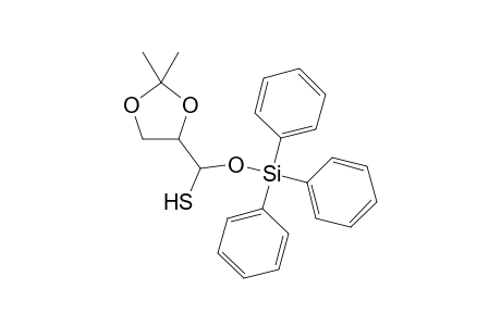 (2,2-Dimethyl-[1,3]dioxolan-4-yl)-triphenylsilanyloxy-methanethiol