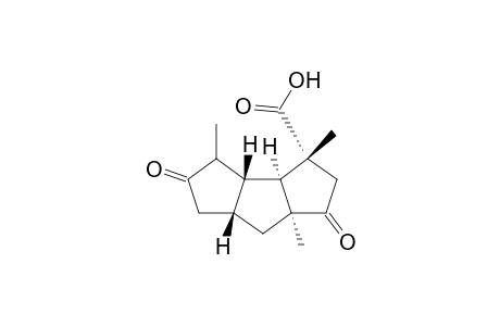 1H-Cyclopenta[a]pentalene-3-carboxylic acid, decahydro-3,4,7a-trimethyl-1,5-dioxo-, [3R-(3.alpha.,3a.alpha.,3b.beta.,6a.beta.,7a.alpha.)]-