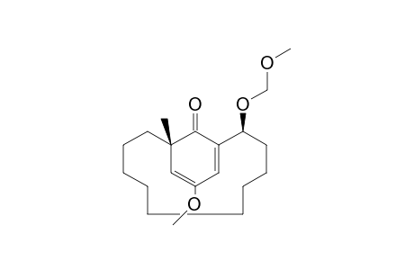 (1S,11S)-14-methoxy-11-(methoxymethoxy)-1-methylbicyclo[10.3.1]hexadeca-12,14-dien-16-one