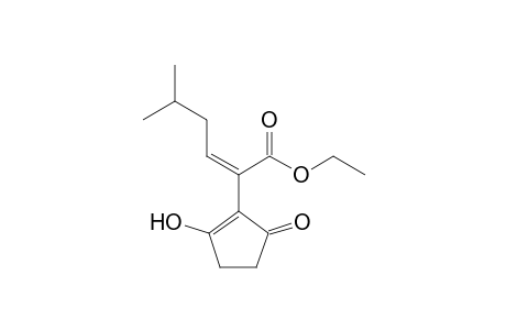 (Z)-Ethyl 2-(2-hydroxy-5-oxocyclopent-1-enyl)-5-methylhex-2-enoate