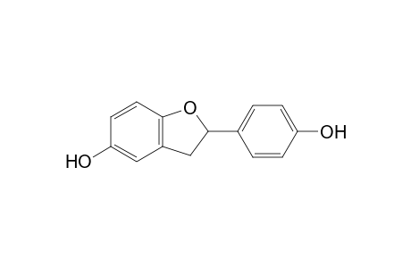 2-(4-hydroxyphenyl)-2,3-dihydrobenzofuran-5-ol