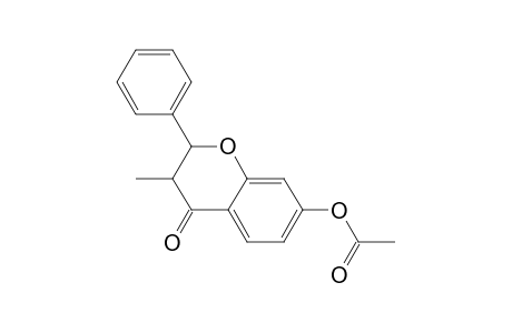 7-Acetoxy-3-methylflavanone
