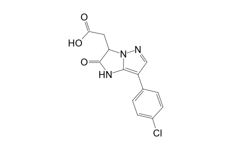 [3-(4-Chlorophenyl)-5-oxo-4H,6H-pyrazolo[1,5-a]imidazol-6-yl]acetic acid