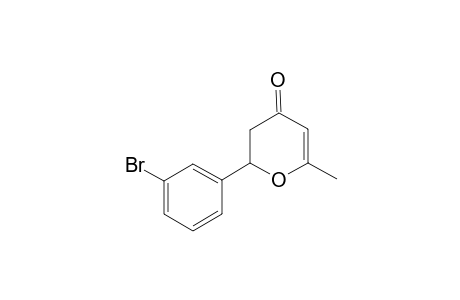 2-(3-Bromophenyl)-2,3-dihydro-6-methyl-4H-pyran-4-one