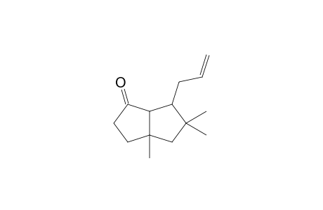 5,7,7-Trimethyl-8-(2'-propenyl)bicyclo[3.3.0]octan-2-one