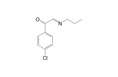 2-(4-Chlorophenyl)-N-propyl-2-oxo-ethanmine