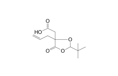 (4-Allyl-2-t-butyl-5-oxo[1,3]dioxolan-4-yl)acetic acid