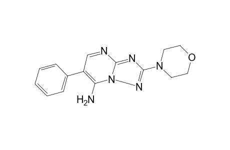 7-AMINO-2-MORPHOLINO-6-PHENYL-s-TRIAZOLO[1,5-a]PYRIMIDINE