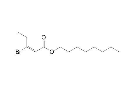 Octyl (E)-3-bromo-2-pentenoate
