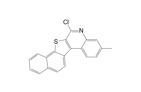 Naphtho[2',1':4,5]thieno[2,3-c]quinoline, 6-chloro-3-methyl-