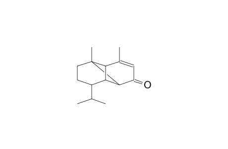 TRICYCLO[4.4.0.0(2,7)]DEC-4-EN-3-ONE, 1,3-DIMETHYL-8-(1-METHYLETHYL)-