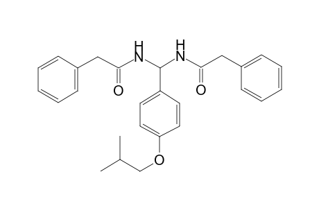 N-[(4-isobutoxyphenyl)-[(2-phenylacetyl)amino]methyl]-2-phenyl-acetamide