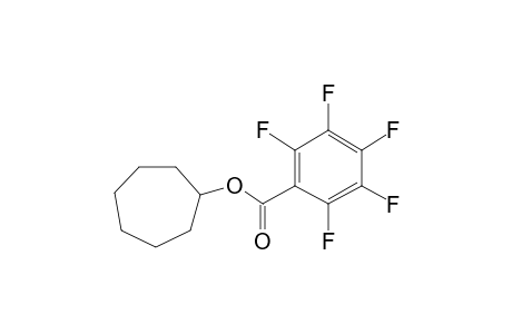 Cycloheptyl 2,3,4,5,6-pentafluorobenzoate