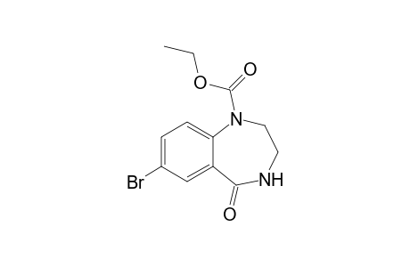 7-Bromo-5-keto-3,4-dihydro-2H-1,4-benzodiazepine-1-carboxylic acid ethyl ester