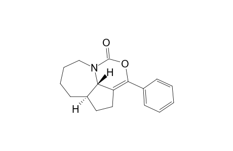 5H-4-Oxa-5a-azabenz[cd]azulen-5-one, 1,2,6,7,8,9,9a,9b-octahydro-3-phenyl-, trans-
