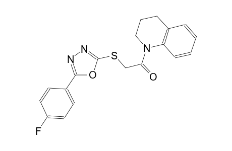 quinoline, 1-[[[5-(4-fluorophenyl)-1,3,4-oxadiazol-2-yl]thio]acetyl]-1,2,3,4-tetrahydro-
