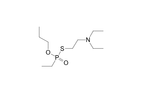 S-(2-(diethylamino)ethyl) O-propyl ethylphosphonothioate