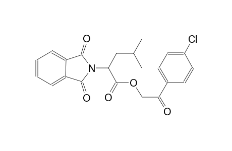 1H-isoindole-2-acetic acid, 2,3-dihydro-alpha-(2-methylpropyl)-1,3-dioxo-, 2-(4-chlorophenyl)-2-oxoethyl ester