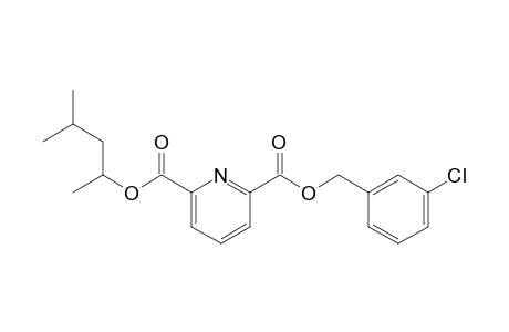 2,6-Pyridinedicarboxylic acid, 3-chlorobenzyl 4-methylpent-2-yl ester