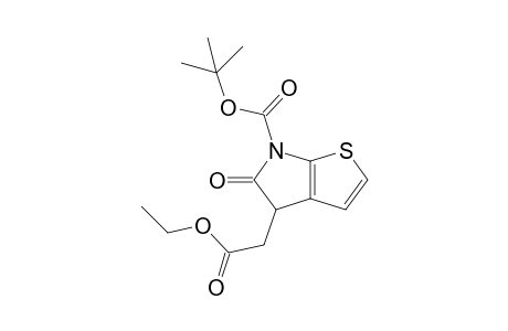 Ethyl (5-oxo-6-(tert-butyloxycarbonyl)-4,5-dihydro-4-thieno[2,3-b]pyrrolyl)acetate