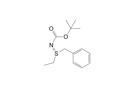 Benzyl ethyl N-(t-butyloxycarbonyl) sulfoximine