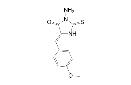 (5Z)-3-amino-5-p-anisylidene-2-thioxo-4-imidazolidinone