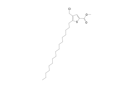 Methyl 4-(chloromethyl)-5-heptadecyl-2-thiophenecarboxylate