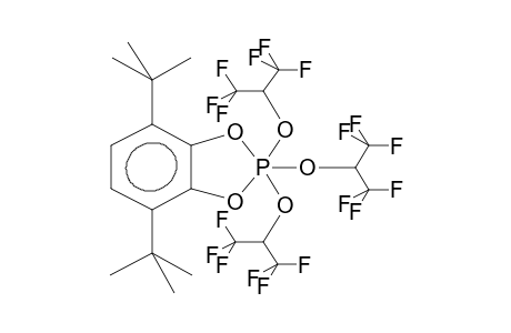 3,6-DI-TERT-BUTYL-1,2-BENZOQUINOLENEDIOXY TRIS(1,1,1,3,3,3-HEXAFLUOROPROP-2-YLOXY)PHOSPHORANE
