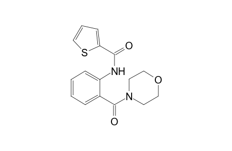 2-Thiophenecarboxamide, N-[2-(4-morpholinylcarbonyl)phenyl]-