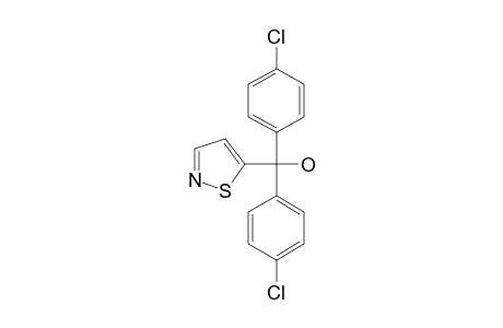 4,4'-DICHLORO-DIPHENYL-(ISOTHIAZOL-5-YL)-CARBINOL