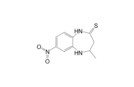 4-Methyl-7-nitro-1,3,4,5-tetrahydro-2H-1,5-benzodiazepine-2-thione