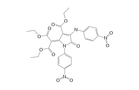 (E)-[1-(PARA-NITROPHENYL)-3-[(PARA-NITROPHENYL)-AMINO]-4-CARBOXYETHYL-2-OXOPYRROL-5-YLIDENE]-DICARBOXYLIC-ACID-DIETHYLESTER
