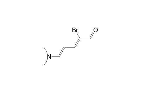 (2Z,4E)-2-bromo-5-dimethylaminopenta-2,4-dienal