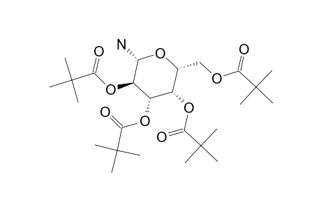 2,3,4,6-Tetra-O-pivaloyl-beta-D-galactopyranosylamine