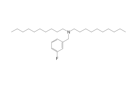 3-Fluorobenzylamine, N,N-didecyl-