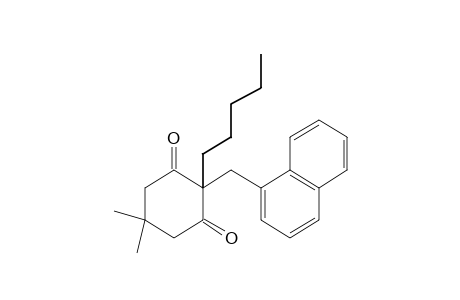 5,5-DIMETHYL-2-(1-NAPHTHYLMETHYL)-2-PENTYL-1,3-CYCLOHEXANEDIONE