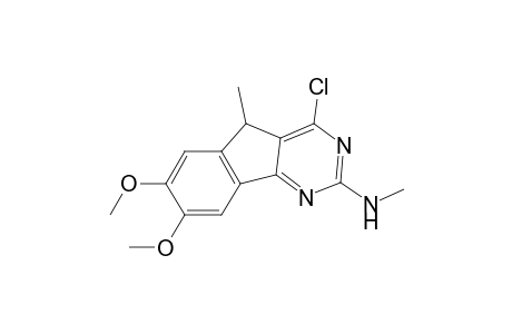 (4-chloro-7,8-dimethoxy-5-methyl-5H-indeno[1,2-d]pyrimidin-2-yl)-methyl-amine