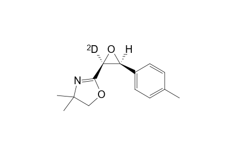 (Z)-1,2-Epoxy-1-deutero-1-(4,4-dimethyl-2-oxazolin-2-yl)-2-p-tolylethane