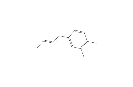Benzene, 4-(2-butenyl)-1,2-dimethyl-, (E)-