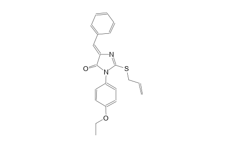 4H-imidazol-4-one, 3-(4-ethoxyphenyl)-3,5-dihydro-5-(phenylmethylene)-2-(2-propenylthio)-, (5Z)-