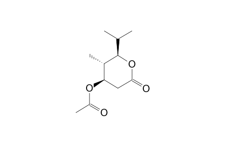TETRAHYDRO-6-ISOPROPYL-5-METHYL-2-OXO-2H-PYRAN-4-YL-ACETATE