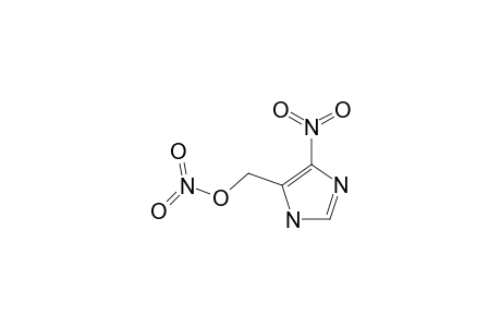 (5(4)-Nitroimidazol-4(5)-yl)-methylnitrate